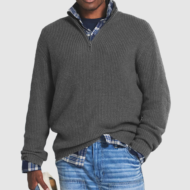 Chris - Half-Zip Sweater for Men