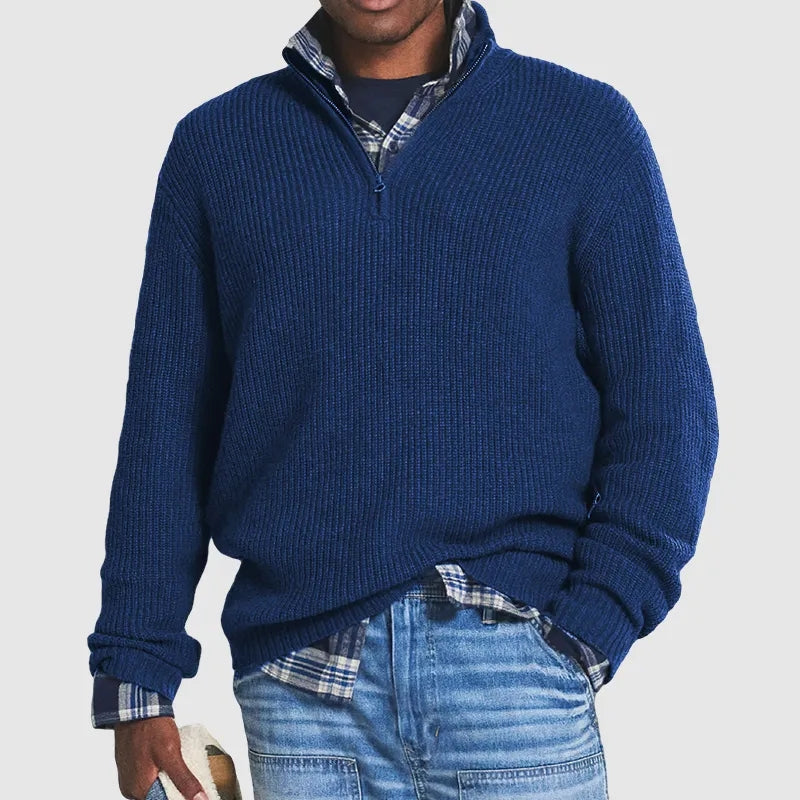 Chris - Half-Zip Sweater for Men