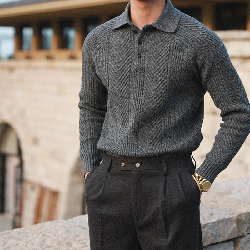Duke - Polo Sweater for Men