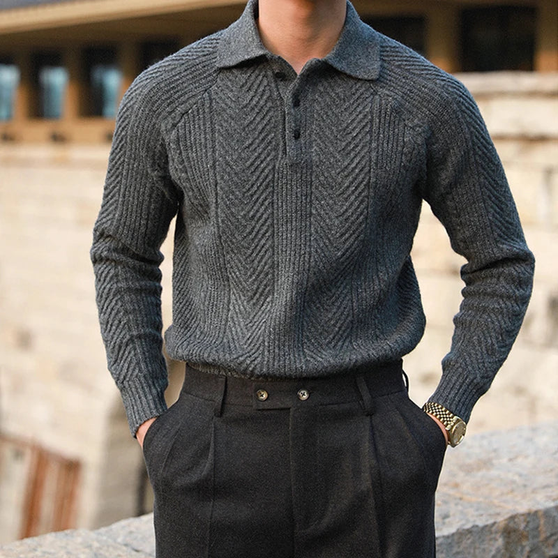 Duke - Polo Sweater for Men