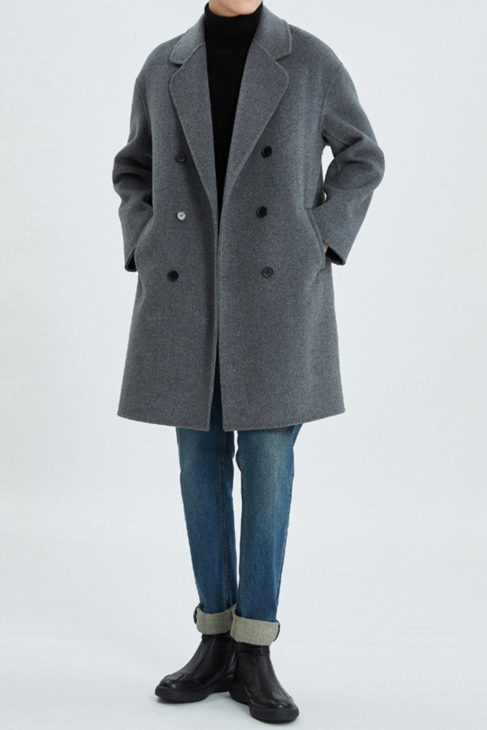 Stefan - Refined Coat for Men