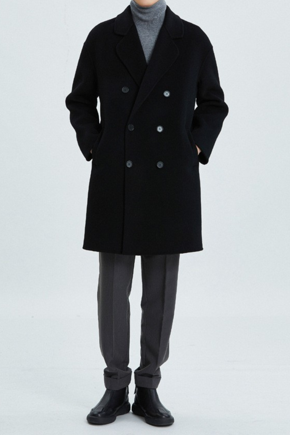 Stefan - Refined Coat for Men
